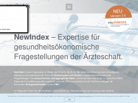 newindex.ch Webseite Vorschau