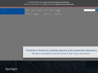 fnal.gov Webseite Vorschau