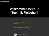 kfz-technik-fleischer.de Webseite Vorschau