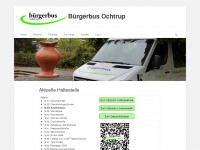 buergerbus-ochtrup.de Webseite Vorschau