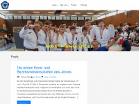 judo-club-greven.de Webseite Vorschau