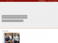 bc.edu Webseite Vorschau