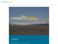 malaga-weather.com Webseite Vorschau