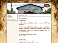 gasthaus-adler.info Webseite Vorschau