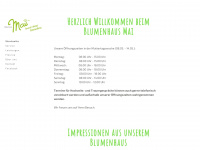 blumen-mai.de Webseite Vorschau