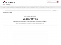 vogasport.ch Webseite Vorschau