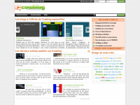 cowblog.fr Webseite Vorschau