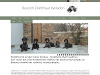 drahthaarkykladon.gr Webseite Vorschau