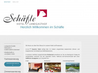 schaefle.cc Webseite Vorschau