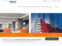 bohle-gruppe.com Webseite Vorschau