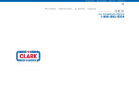clarkpest.com Webseite Vorschau
