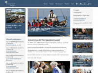 vikingeskibsmuseet.dk Webseite Vorschau
