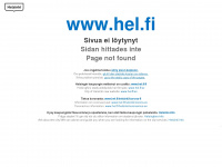 hel.fi Webseite Vorschau