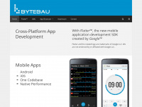 bytebau.com Webseite Vorschau
