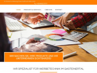 schriften-gastein.at Webseite Vorschau