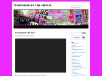 transgenialercsd.wordpress.com Webseite Vorschau