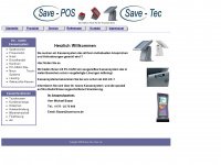save-pos.com Webseite Vorschau