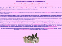 hundehimmel.at Webseite Vorschau