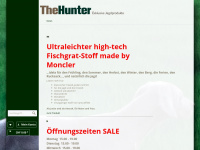 the-hunter.ch Webseite Vorschau