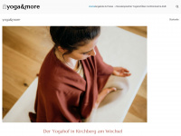 yoga-and-more.at Webseite Vorschau