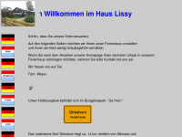 hollandferienhaus-lissy.de Webseite Vorschau