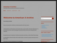 american-x.org Webseite Vorschau