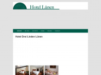 hotel-luenen.de Webseite Vorschau