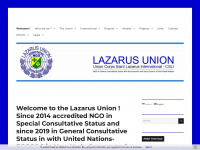 lazarus-union.org Webseite Vorschau