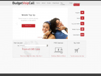 budgetvoipcall.com Webseite Vorschau
