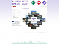 flensburger-hafen.de Webseite Vorschau