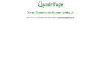 quadrifuge.de Webseite Vorschau