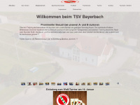 tsv-bayerbach.de Webseite Vorschau
