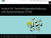 itas.kit.edu Webseite Vorschau
