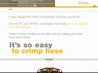easy-crimping.com Webseite Vorschau