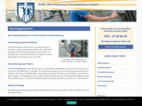 glasreinigung-online.com Webseite Vorschau