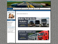 truckservicebecker.eu Webseite Vorschau