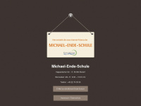 michael-ende-schule.com Webseite Vorschau