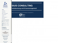 sius-consulting.com Webseite Vorschau