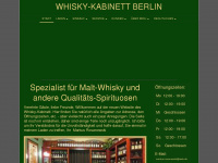 whisky-kabinett.de Webseite Vorschau