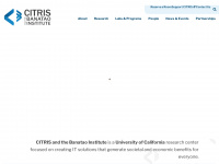 citris-uc.org Webseite Vorschau