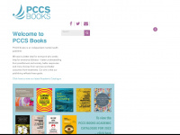 pccs-books.co.uk Webseite Vorschau