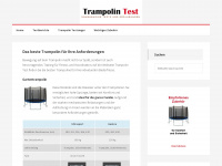 trampolin-tests.de Webseite Vorschau