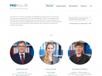 pmo-keller.ch Webseite Vorschau