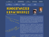 hundertwasserhaus.com Webseite Vorschau