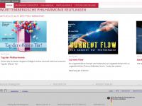 wuerttembergische-philharmonie.de Webseite Vorschau