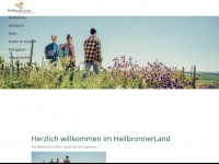 heilbronnerland.de Webseite Vorschau