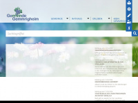 gemmrigheim.de Webseite Vorschau