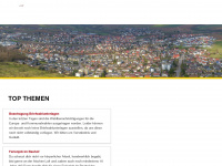 sersheim.de Webseite Vorschau