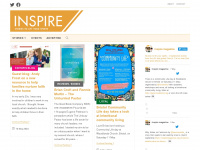 inspiremagazine.org.uk Webseite Vorschau