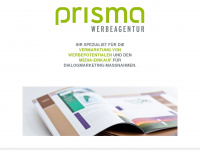 prisma-werbeagentur.de Webseite Vorschau